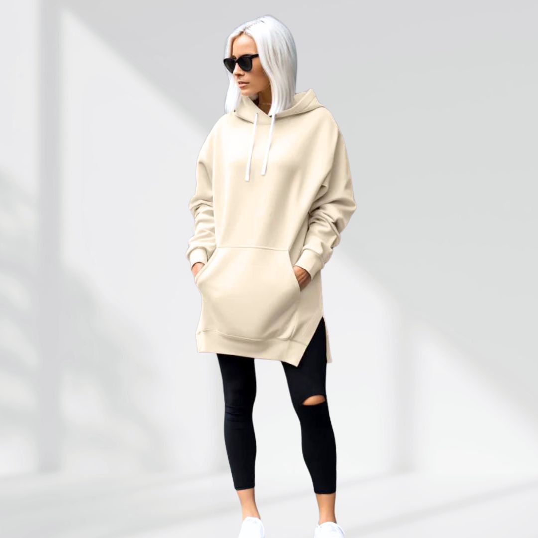 ChillDrape Hoodie Dress