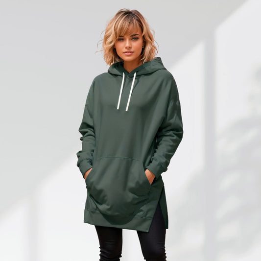 ChillDrape Hoodie Dress