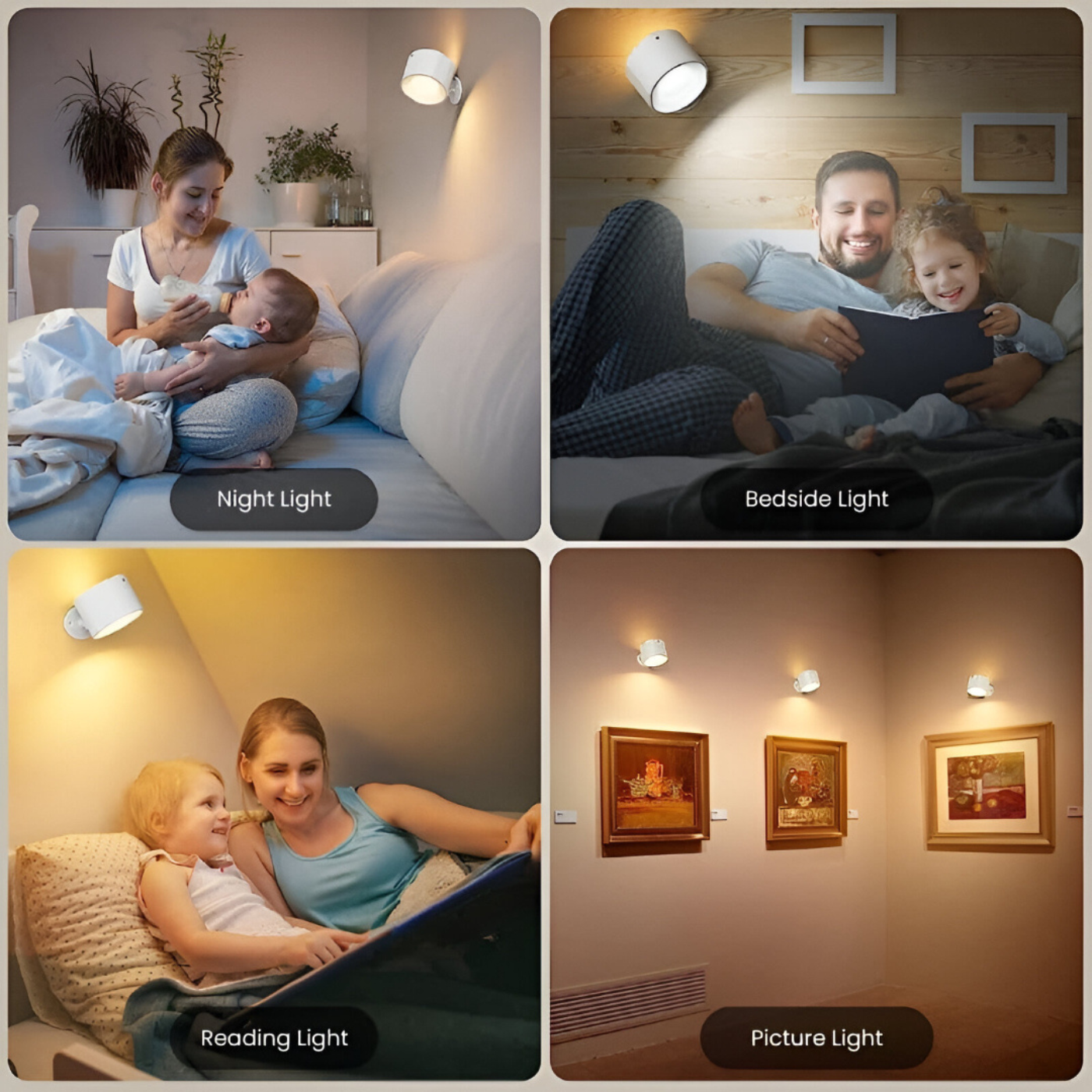 SnapGlow Wall Light