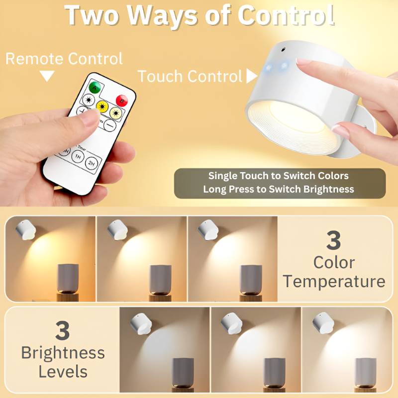 SnapGlow Wall Light