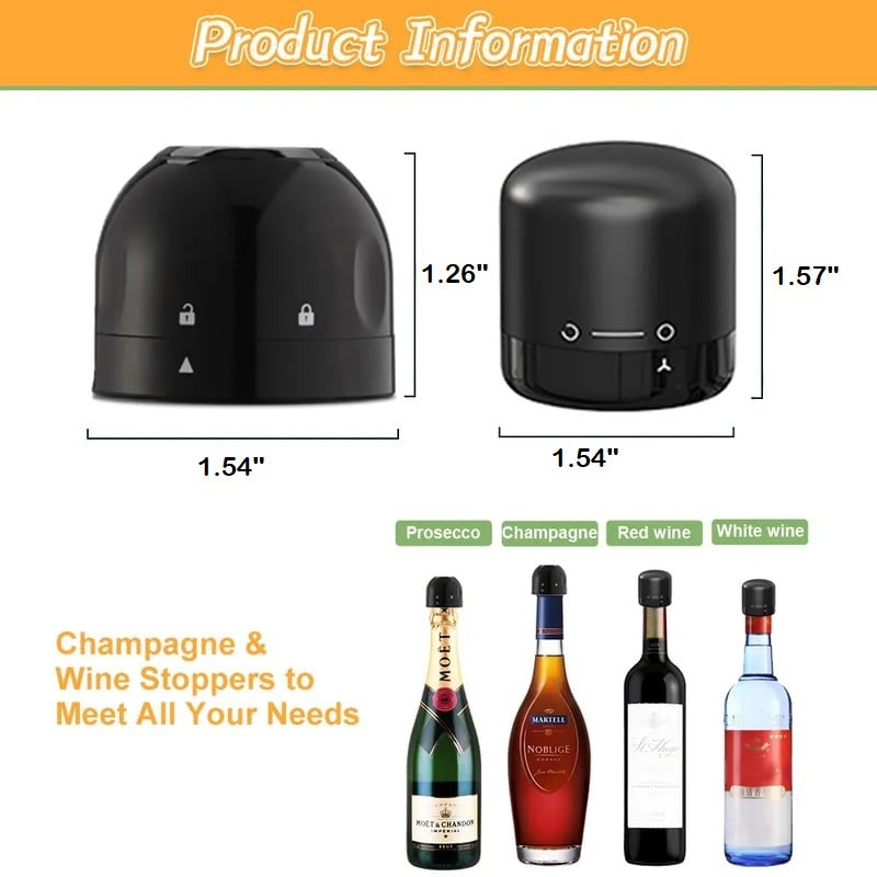 TwistSeal Wine & Champagne Stopper