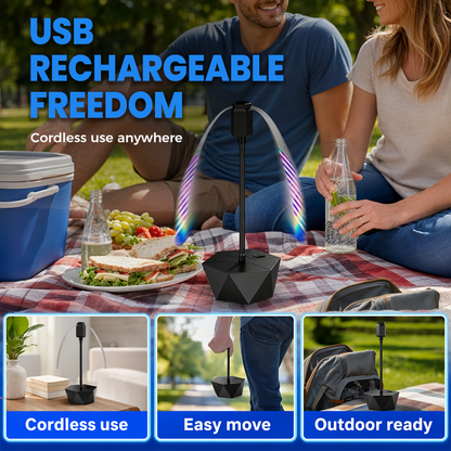 BreezoFan™ – Silent Fan for Bug-Free Outdoor Comfort