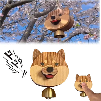ShibaChime Wooden Doorbell