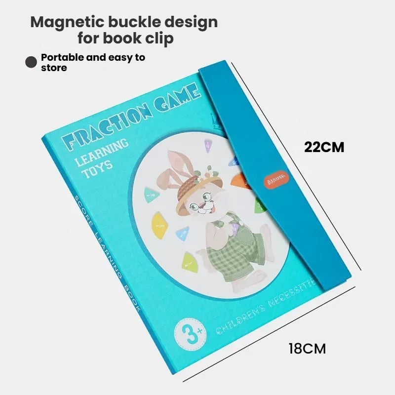 MagnetiMath Fraction Board
