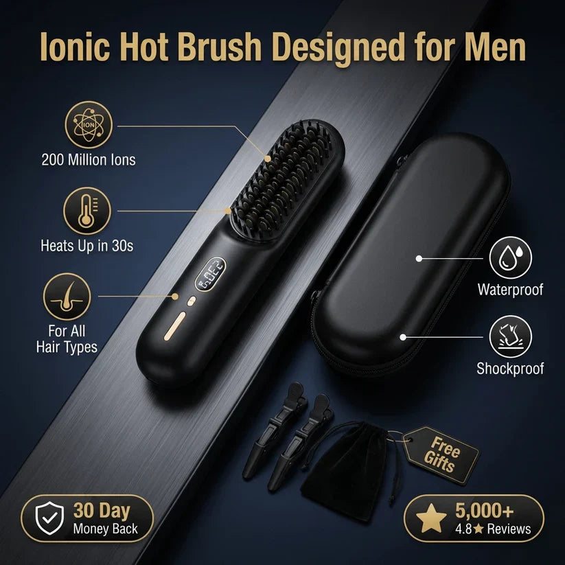 Men's Heat Brush Set