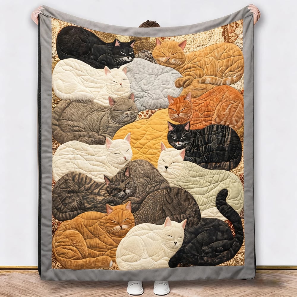 CozyCluck Patchwork Blanket
