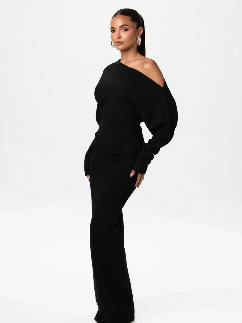 Mara – Off-Shoulder Maxi Dress