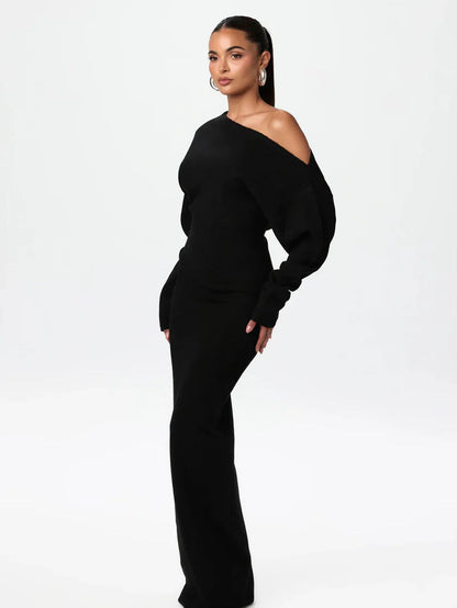 Mara – Off-Shoulder Maxi Dress