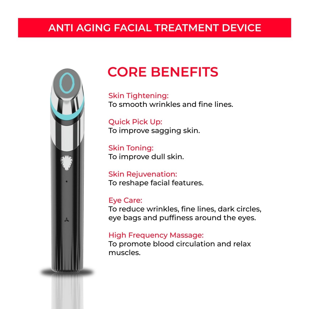 DermaGlow Facial Massager