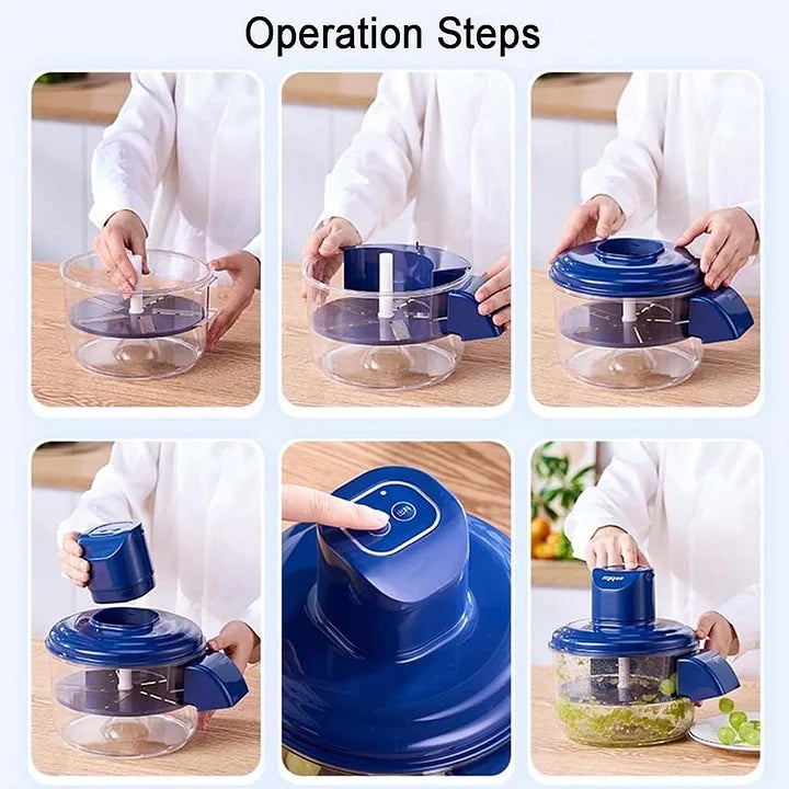 AutoPeel 50W – Rechargeable Stainless Steel Fruit Peeler