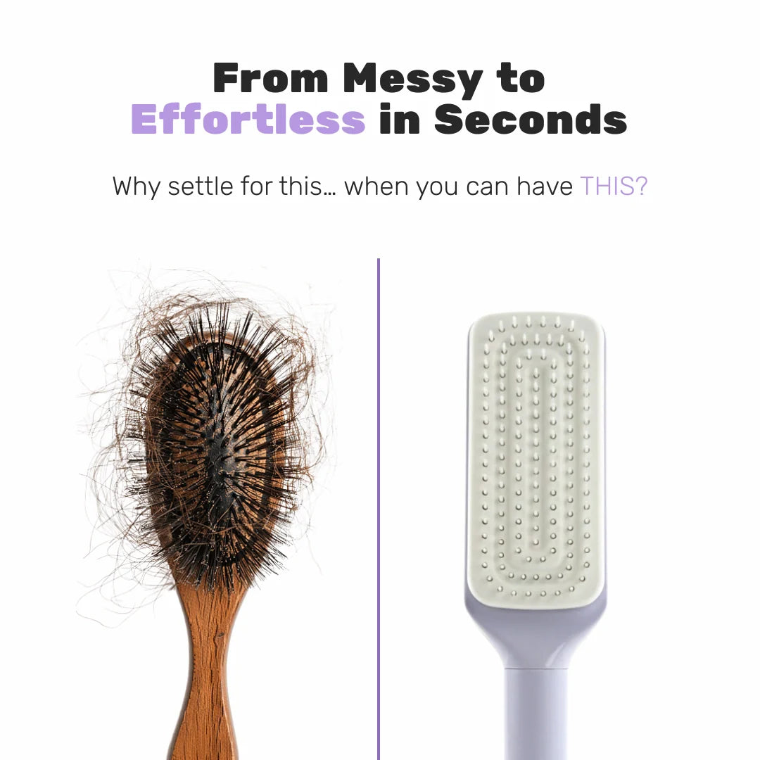 QuickClean Hair Brush