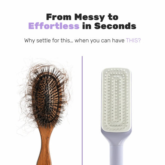 QuickClean Hair Brush