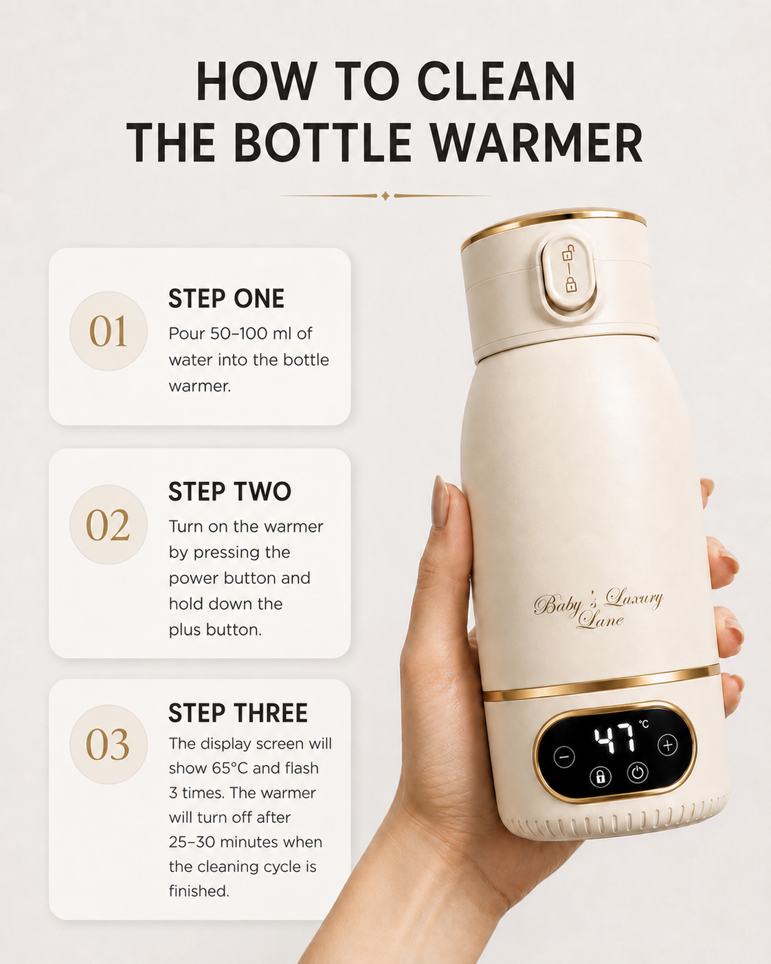 Portable Bottle Warmer PRO