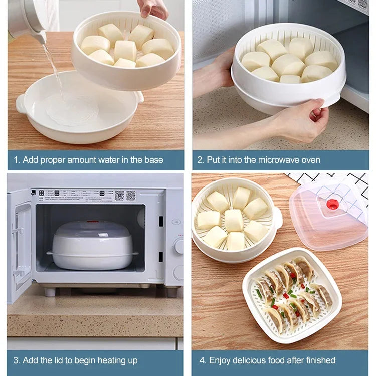 EasySteam Microwave Steamer