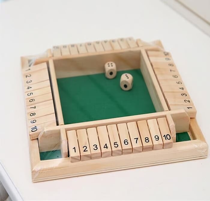 Roll & Shut Board Game