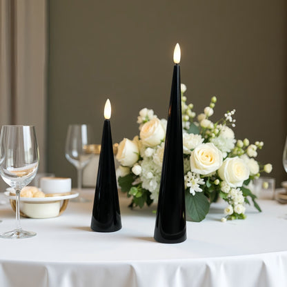 Cone Candles Set of 2
