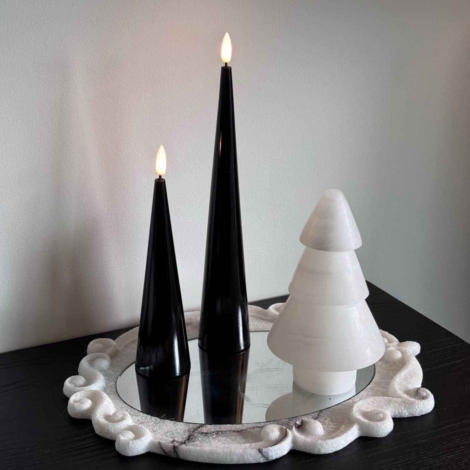 Cone Candles Set of 2