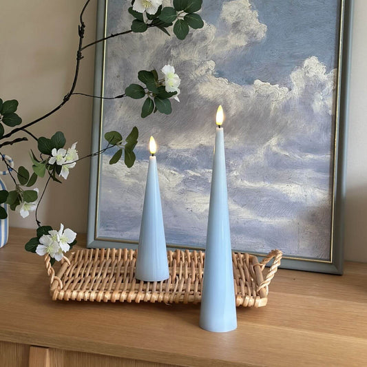 Cone Candles Set of 2