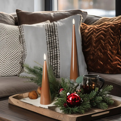 Cone Candles Set of 2