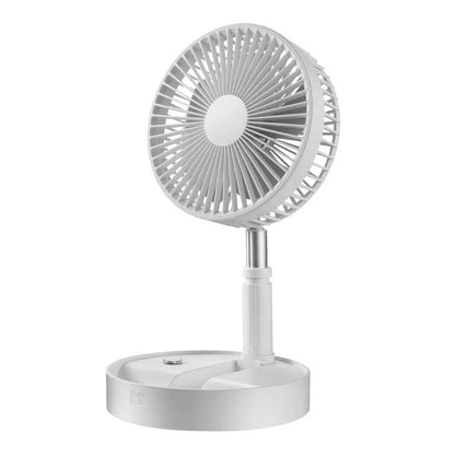 Telescopic Folding Fan USB Rechargeable
