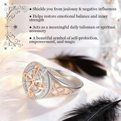 Moonbound Knot Protection Ring