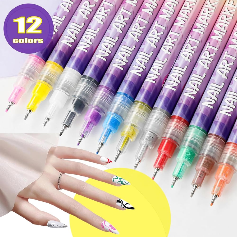 NailArt Master 12-Pen Set