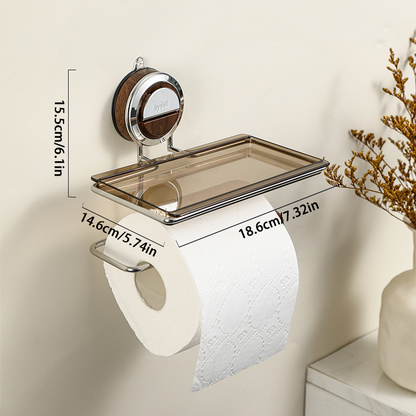 No-Drill Toilet Paper Holder & Hook