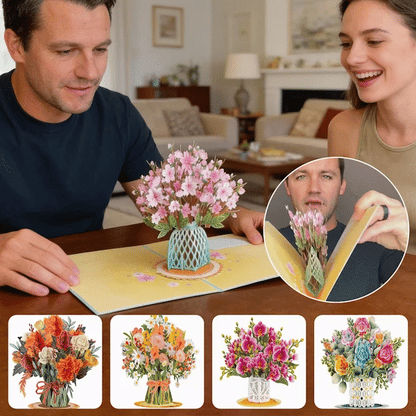 FloraFold Pop-Up Flower Card & Décor