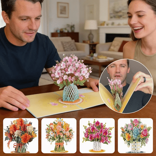 FloraFold Pop-Up Flower Card & Décor