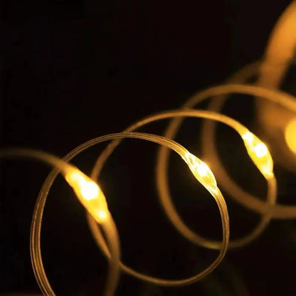 Solar Outdoor String Lights