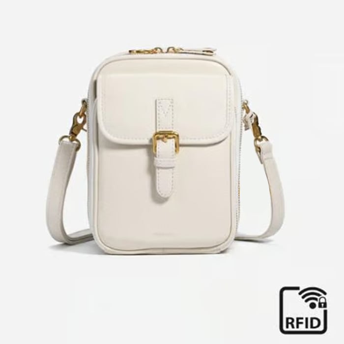 TravelGuard RFID Leather Bag