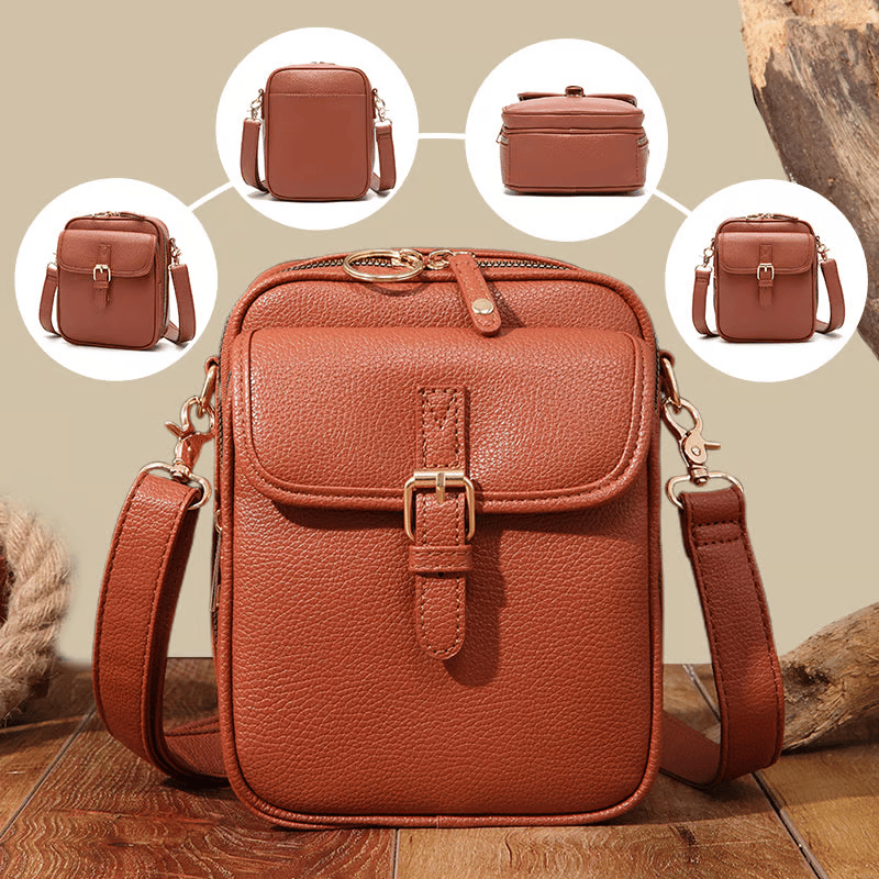 TravelGuard RFID Leather Bag