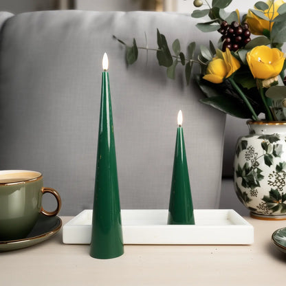 Cone Candles Set of 2