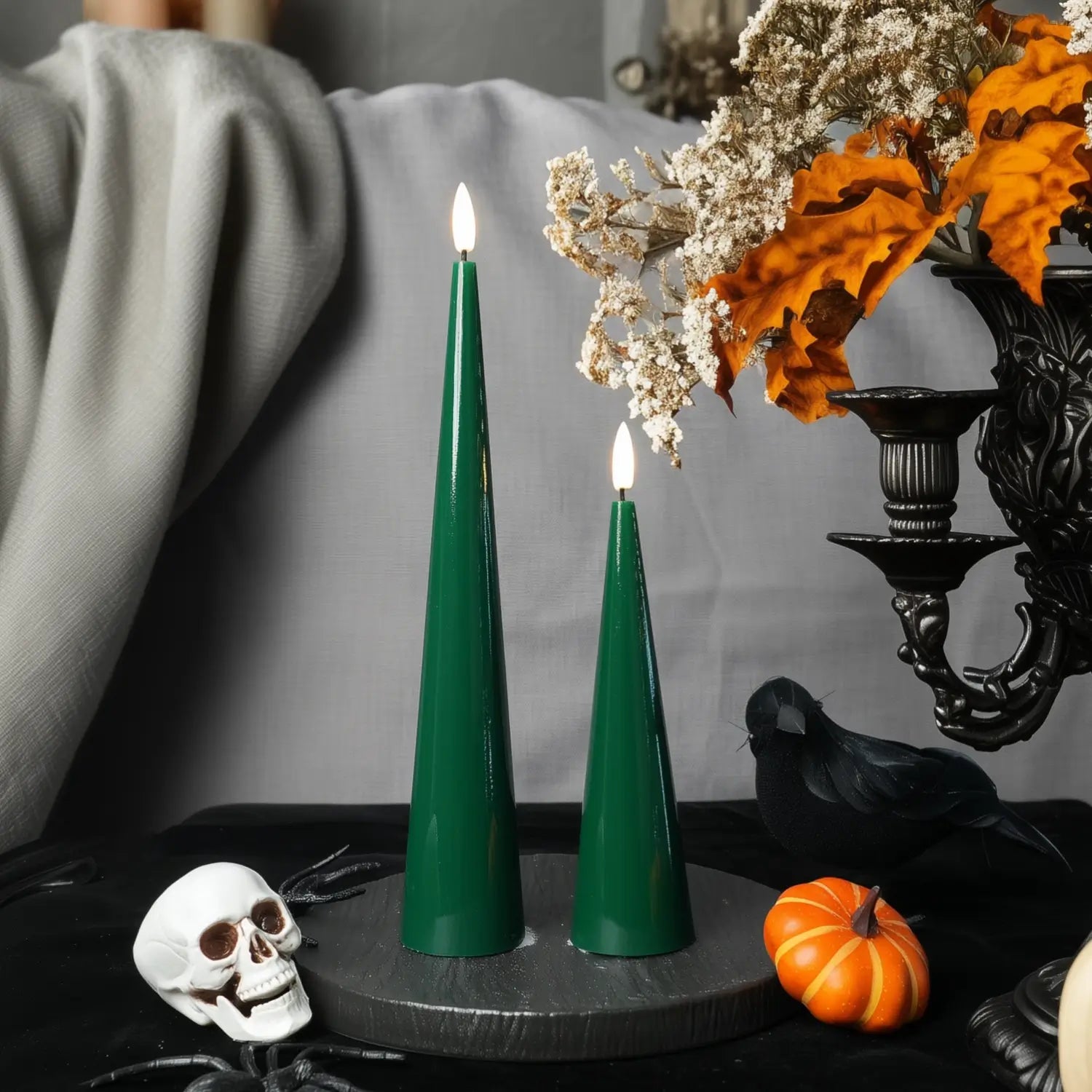 Cone Candles Set of 2