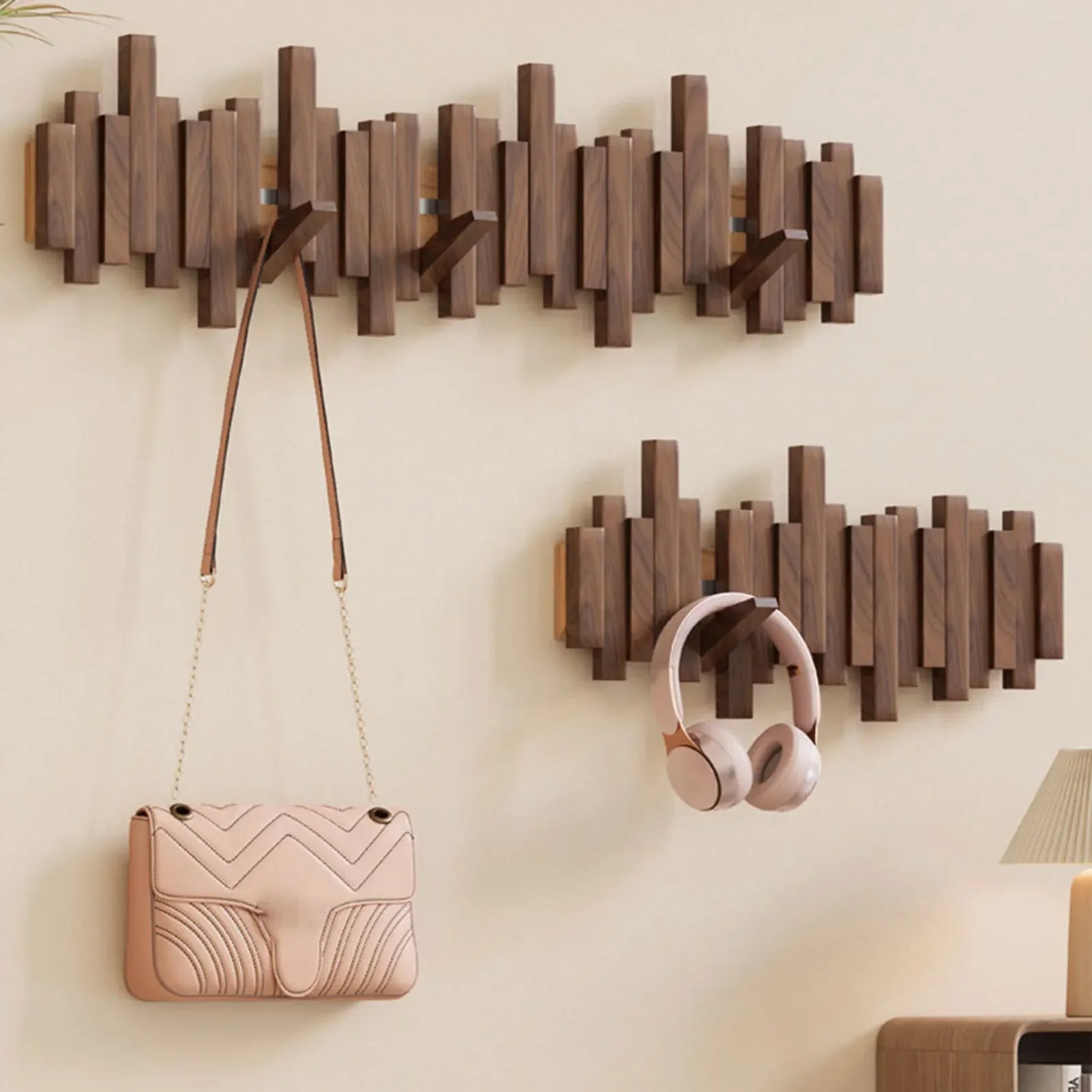 MagniFold Wooden Coat Rack