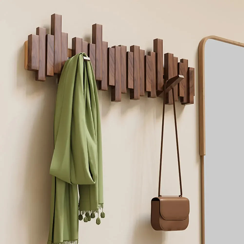 MagniFold Wooden Coat Rack