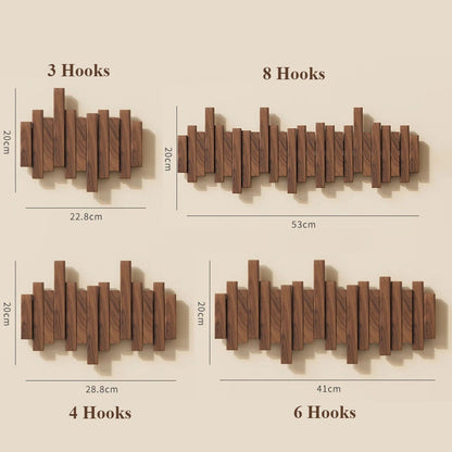 MagniFold Wooden Coat Rack