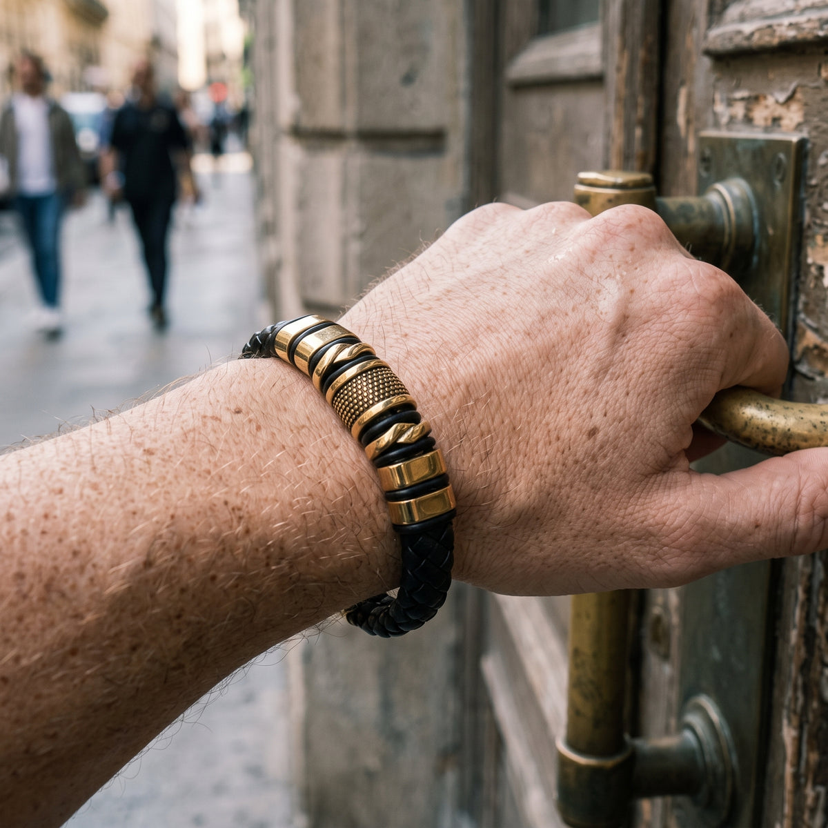 Everyday Cowhide Bracelet