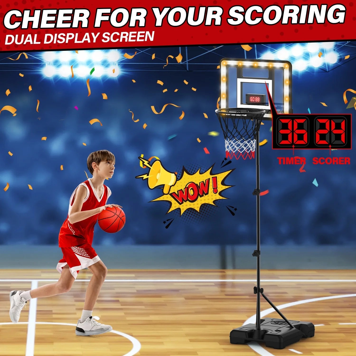 HoopMaster Scoreboard Hoop