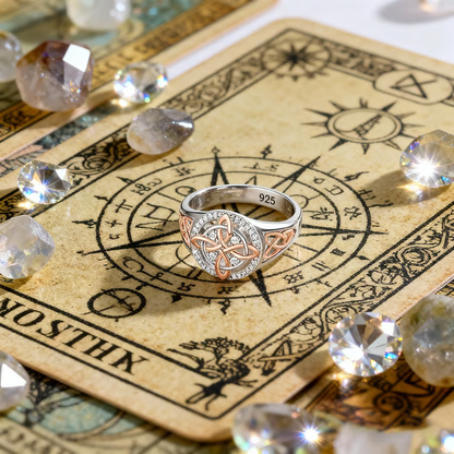 Moonbound Knot Protection Ring