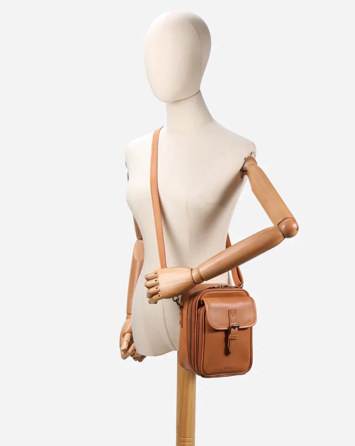 TravelGuard RFID Leather Bag