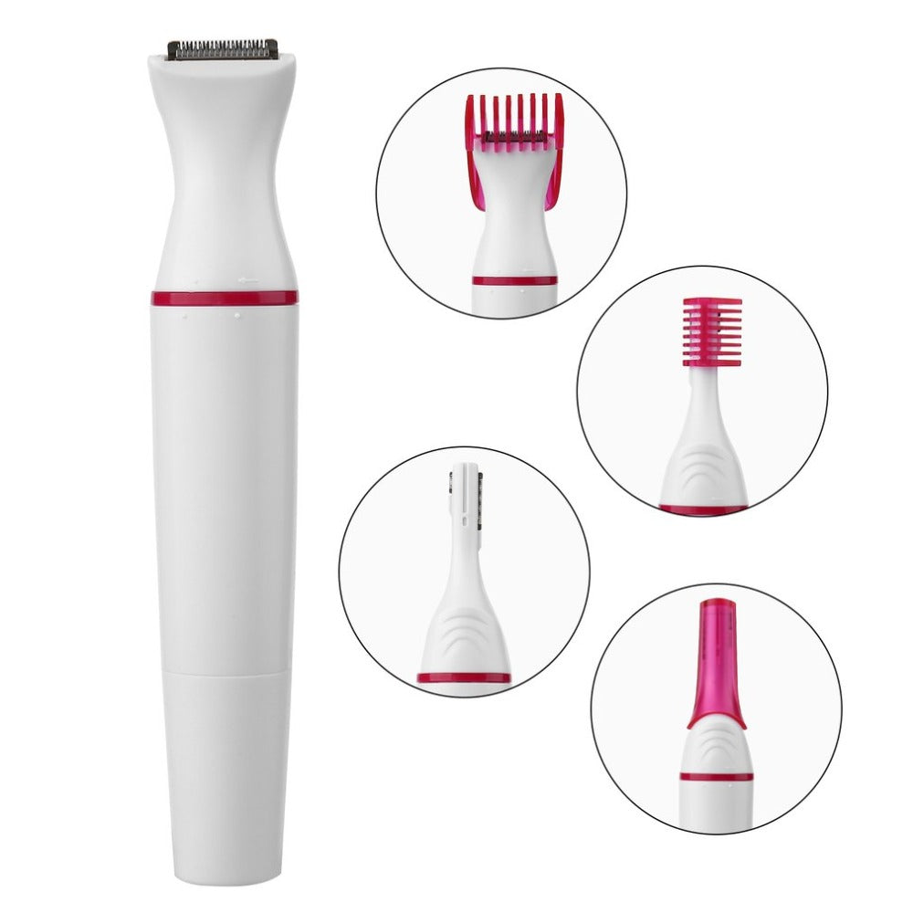 BareGlow 5-in-1 Painless Hair Remover