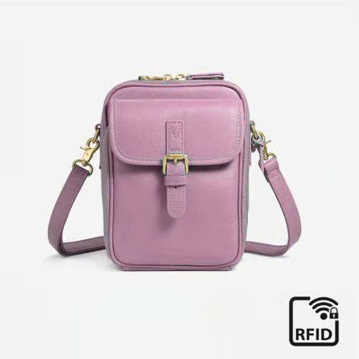 TravelGuard RFID Leather Bag