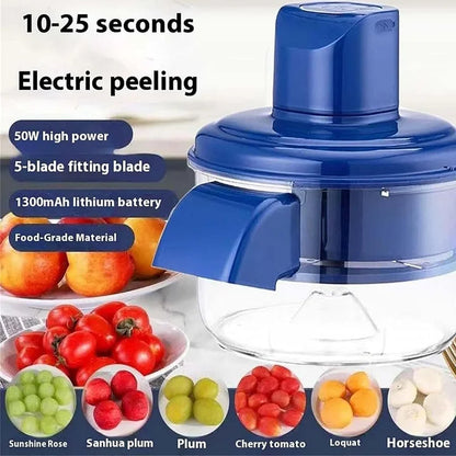 AutoPeel 50W – Rechargeable Stainless Steel Fruit Peeler