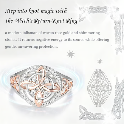 Moonbound Knot Protection Ring