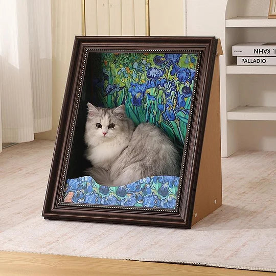 FrameNap Artsy Cat Bed