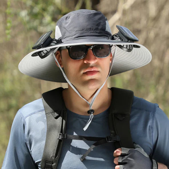 Solar Fan Hat - Unisex Cooling