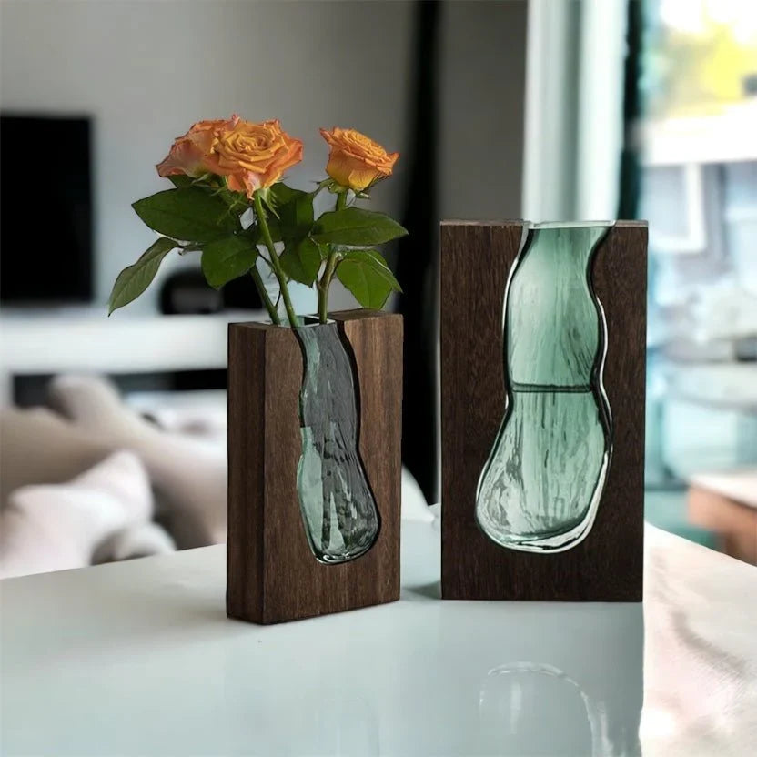 TimberGlass Vase