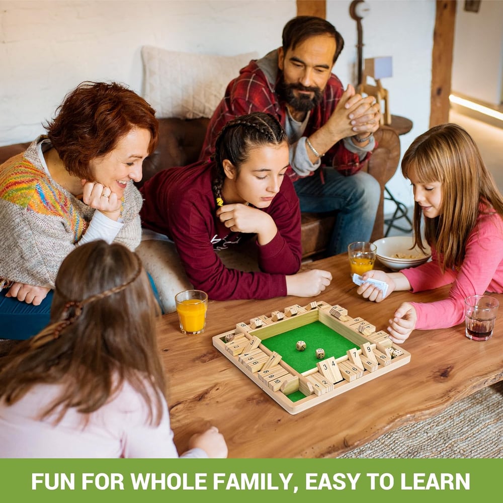 Roll & Shut Board Game