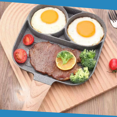 QuadraSizzle 4-Cup Omelette Pan